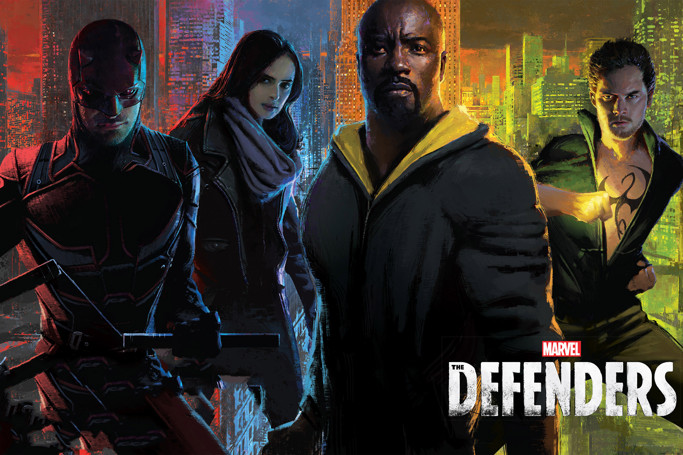 The Defenders Season 1 (2017) -marvel- - The Defenders Season 1 (2017)