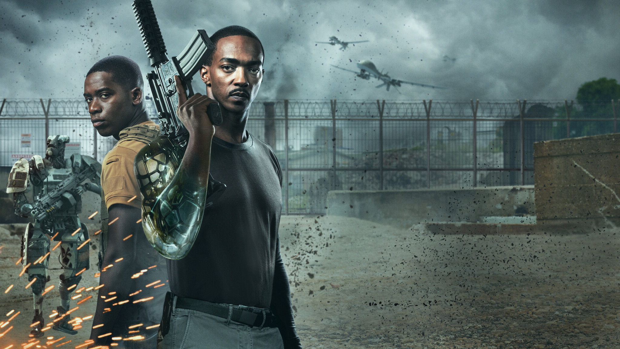 Outside the Wire (2021) -n- - Outside the Wire (2021) สมรภูมินอกลวดหนาม