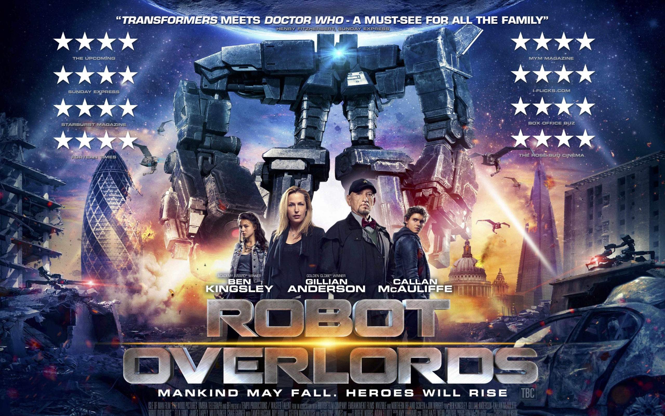 Robot Overlords (2014)   - Robot Overlords (2014) สงครามจักรกลล้างโลก