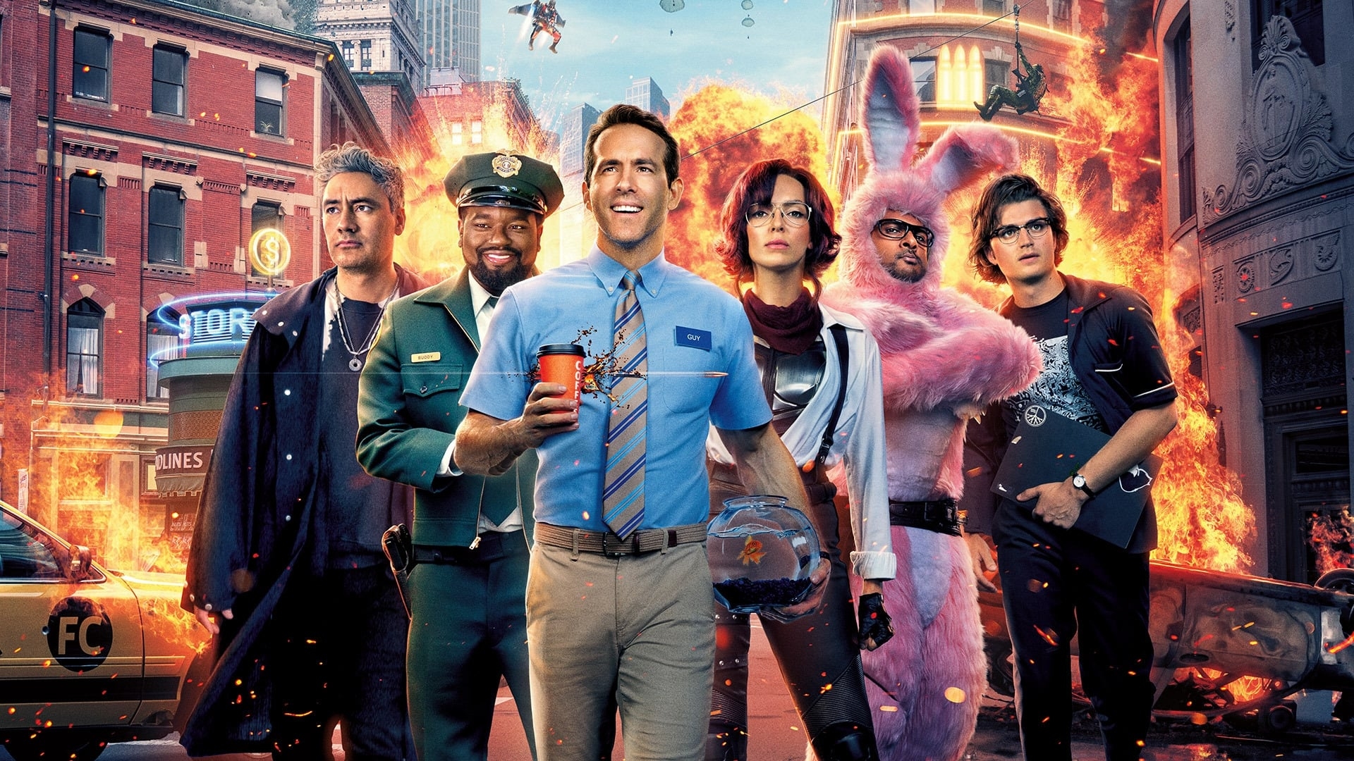 Free Guy (2021)  - Free Guy (2021) ขอสักทีพี่จะเป็นฮีโร่