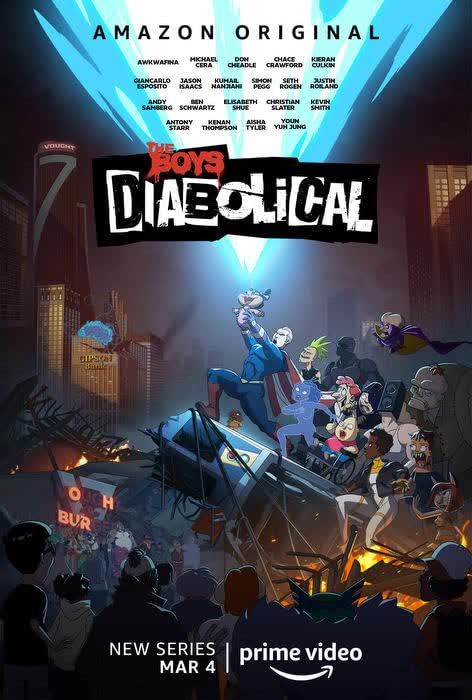 The Boys Presents Diabolical Seson 1 (2022) ก๊วนหนุ่มซ่าล่าซูเปอร์ฮีโร่ฉบับสุดแสบ